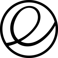 Os Linux Elementary Outline Svg Vector, Free Vectors File